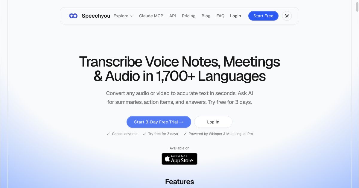 Speechyou